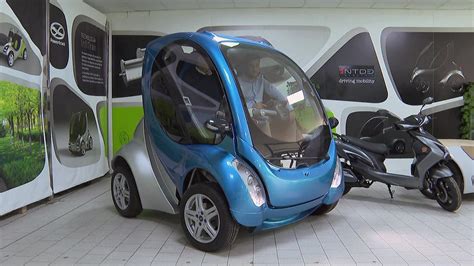 foldable microcar|This Spanish electric car is designed to shrink by a metre by .